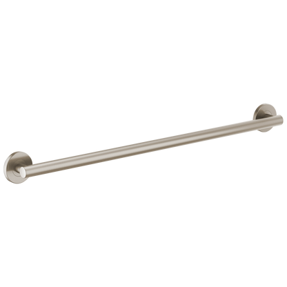 Brizo 36" Linear Round Grab Bar - Brilliance® Luxe Nickel®