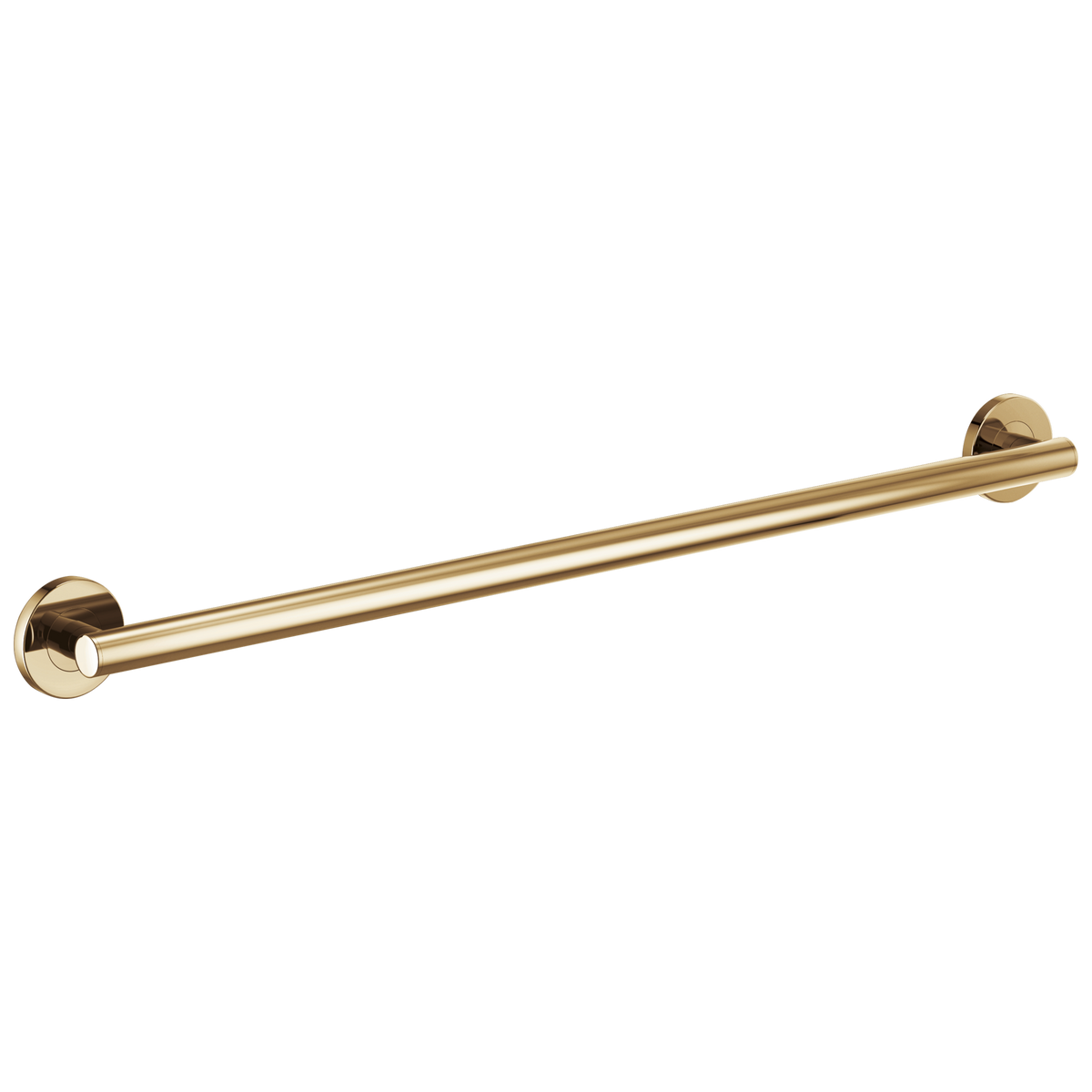 Brizo 36" Linear Round Grab Bar - Brilliance® Polished Gold