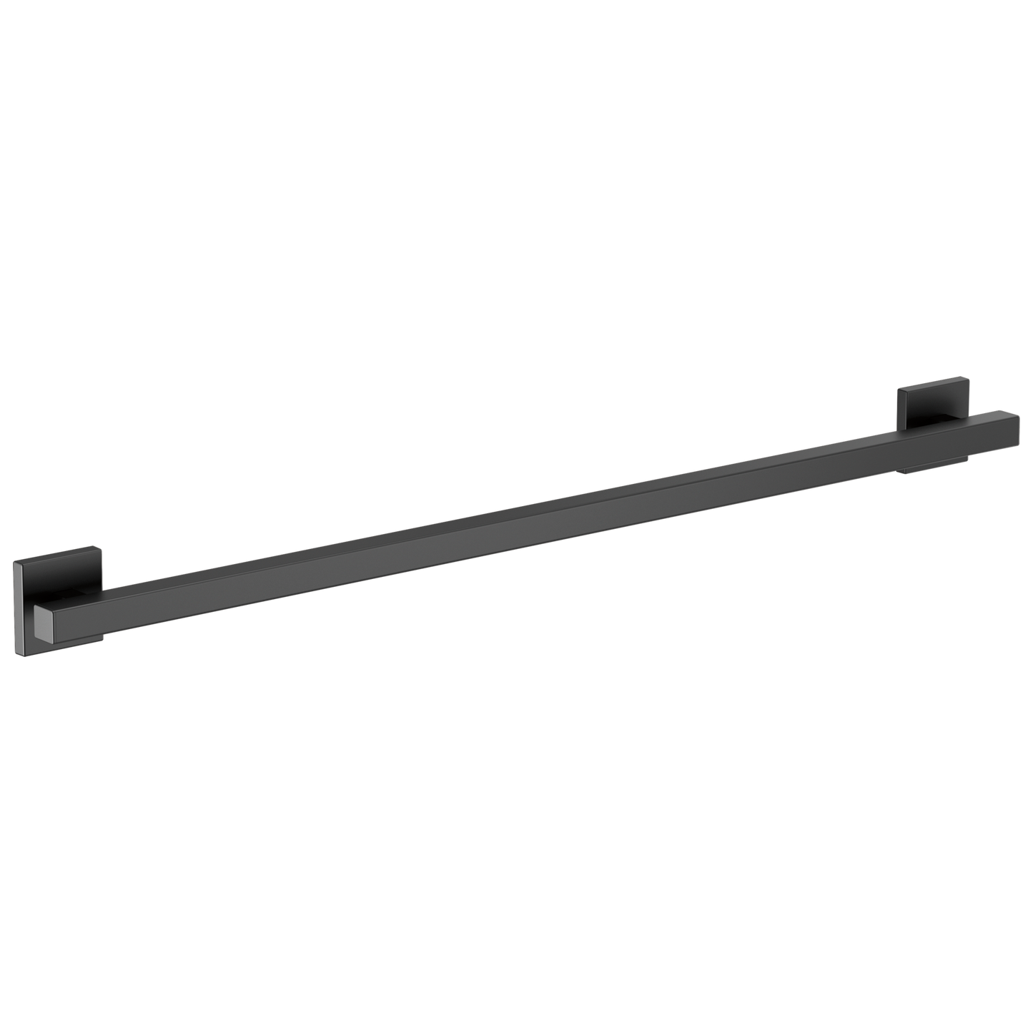 Brizo 36" Linear Square Grab Bar - Matte Black