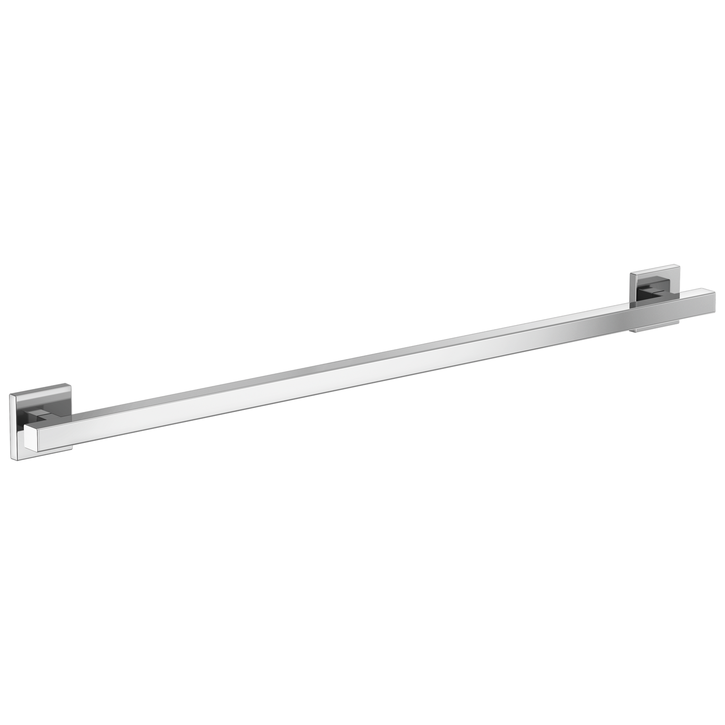 Brizo 36" Linear Square Grab Bar - Polished Chrome