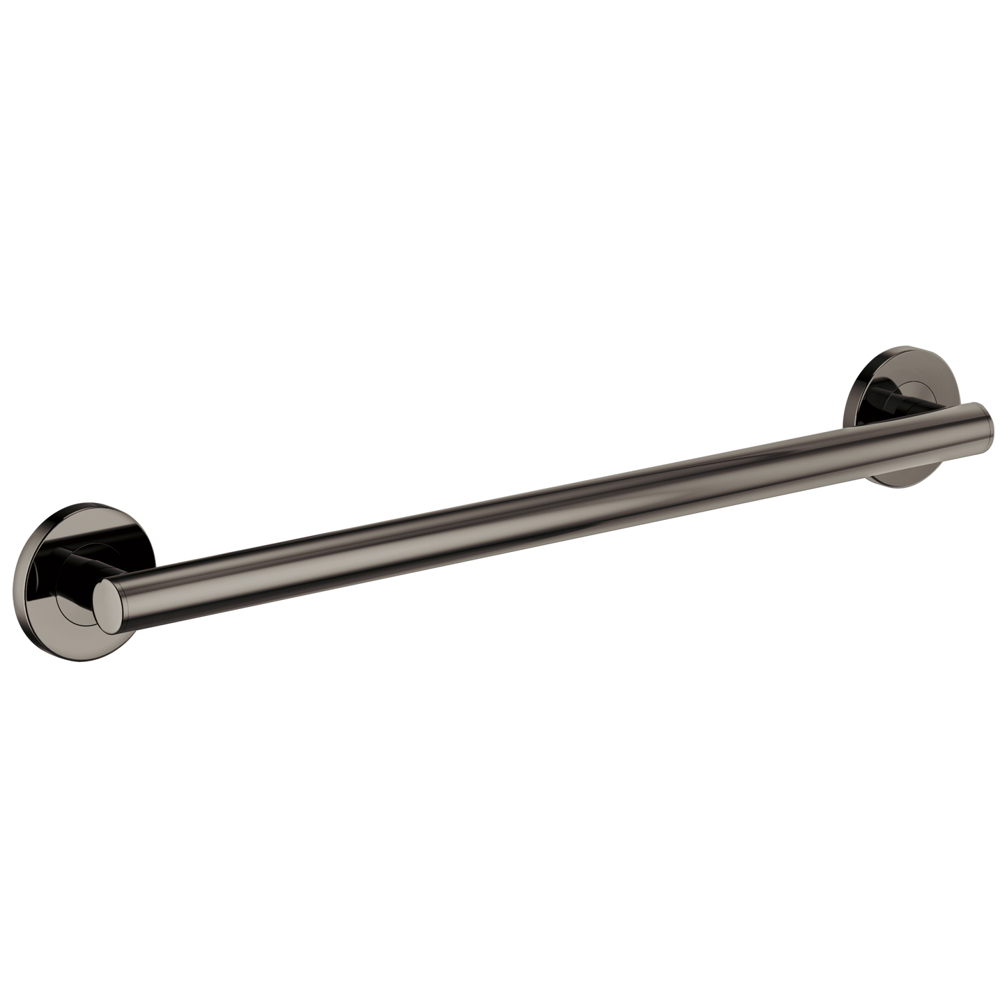 Brizo 24" Linear Round Grab Bar - Brilliance® Black Onyx