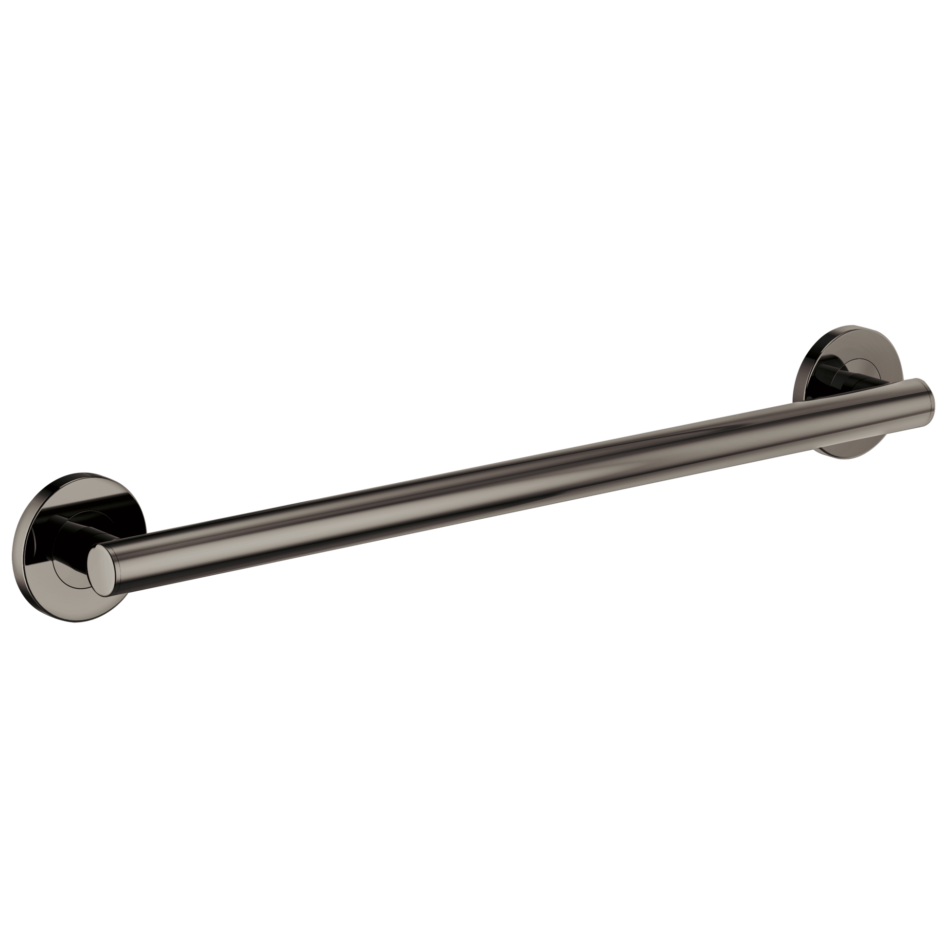 Brizo 24" Linear Round Grab Bar - Brilliance® Black Onyx