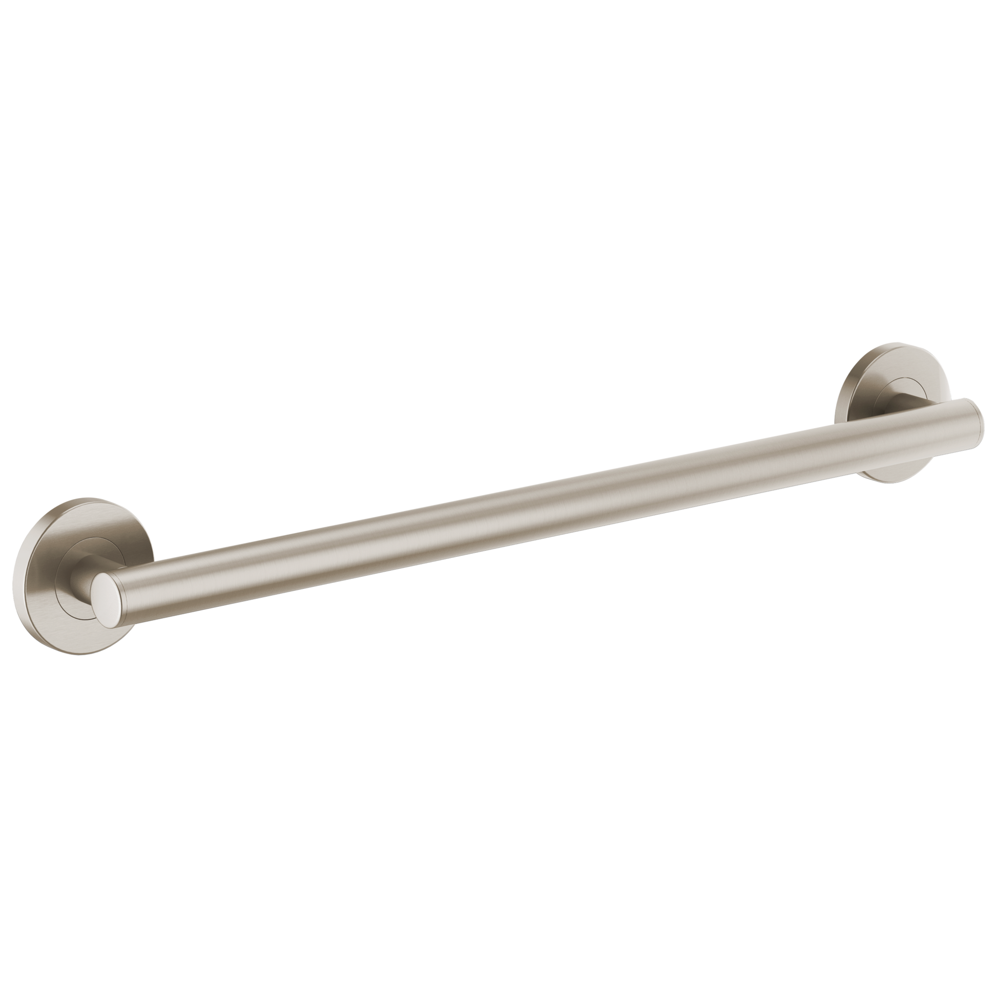 Brizo 24" Linear Round Grab Bar - Brilliance® Luxe Nickel®