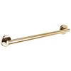 Brizo 24" Linear Round Grab Bar - Brilliance® Polished Gold