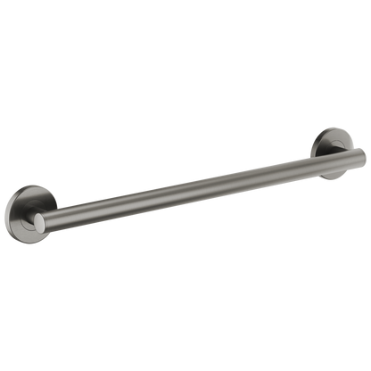 Brizo 24" Linear Round Grab Bar - Brilliance® Luxe Steel®