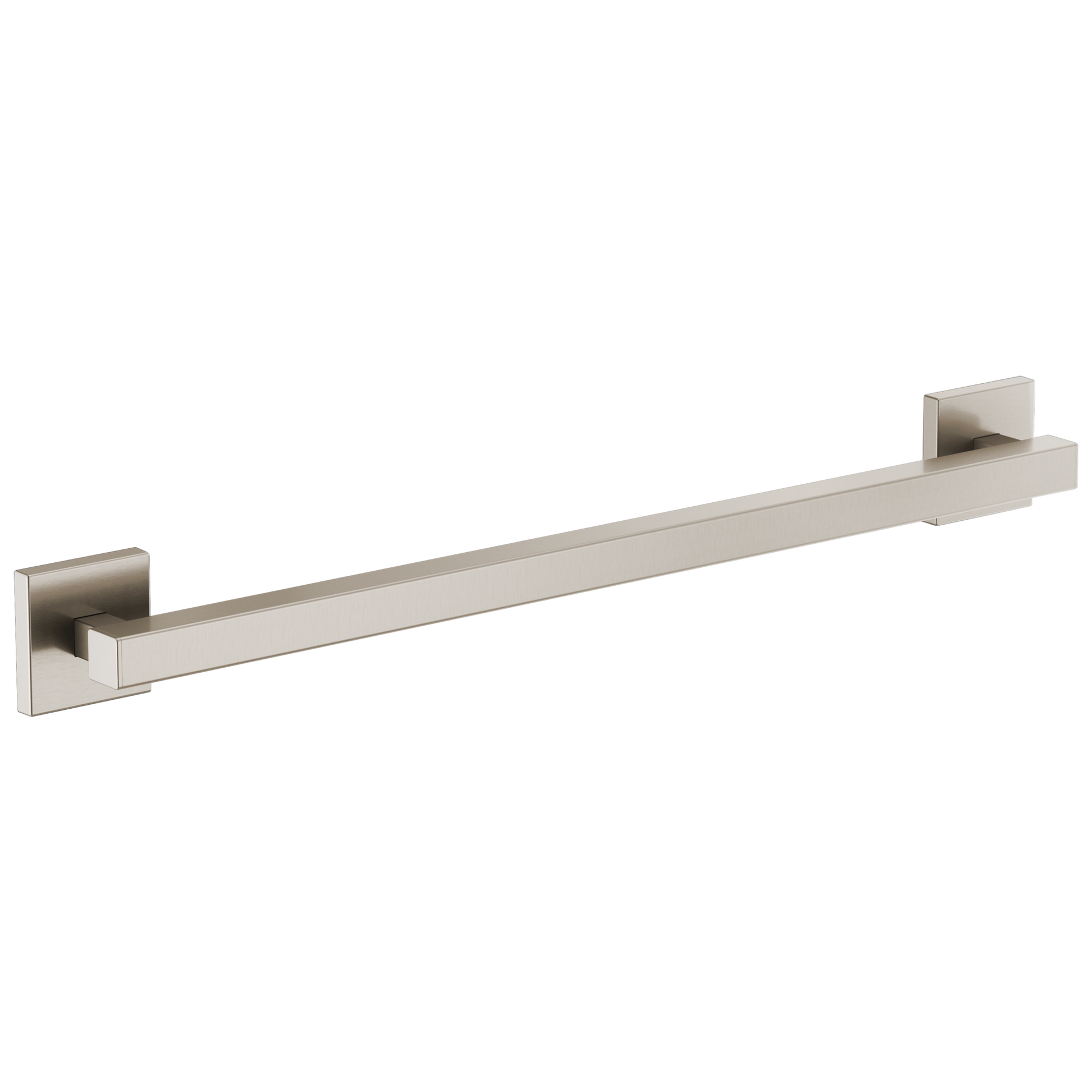 Brizo 24" Linear Square Grab Bar - Brilliance® Luxe Nickel®