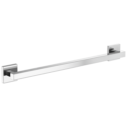 Brizo 24" Linear Square Grab Bar - Polished Chrome
