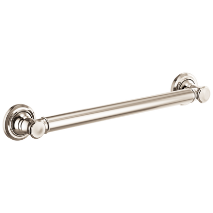 Brizo 18" Classic Grab Bar - Brilliance® Polished Nickel