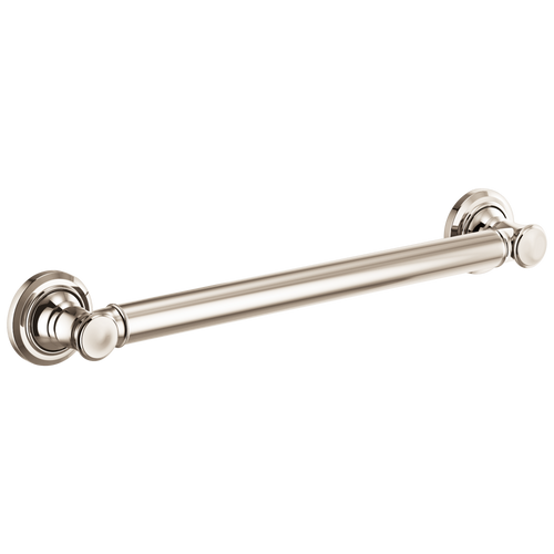 Brizo 18" Classic Grab Bar - Brilliance® Polished Nickel