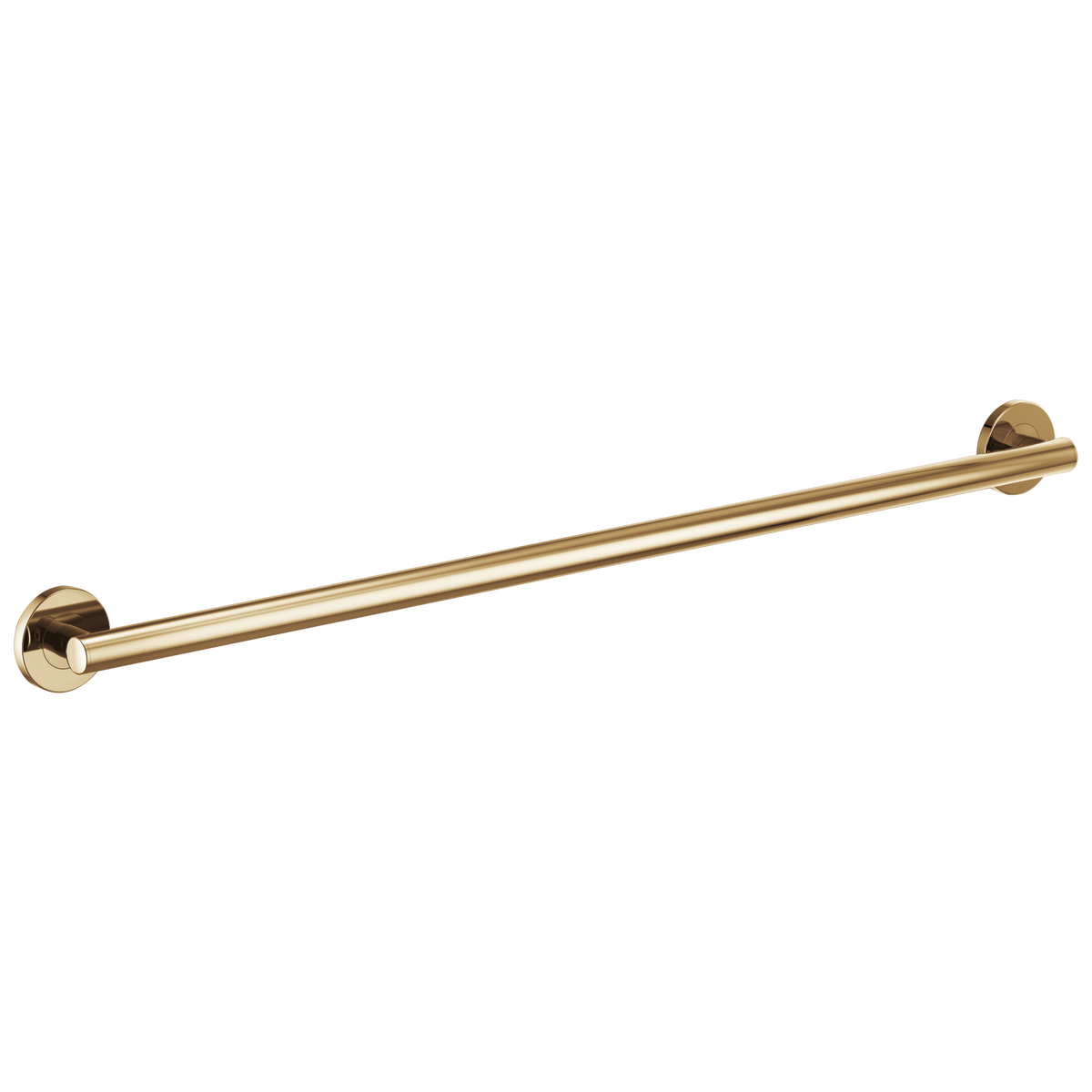 Brizo 42" Linear Round Grab Bar - Brilliance® Polished Gold