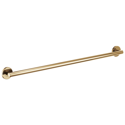 Brizo 42" Linear Round Grab Bar - Brilliance® Polished Gold