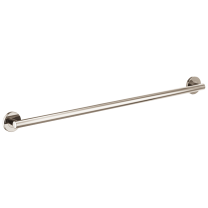 Brizo 42" Linear Round Grab Bar - Brilliance® Polished Nickel