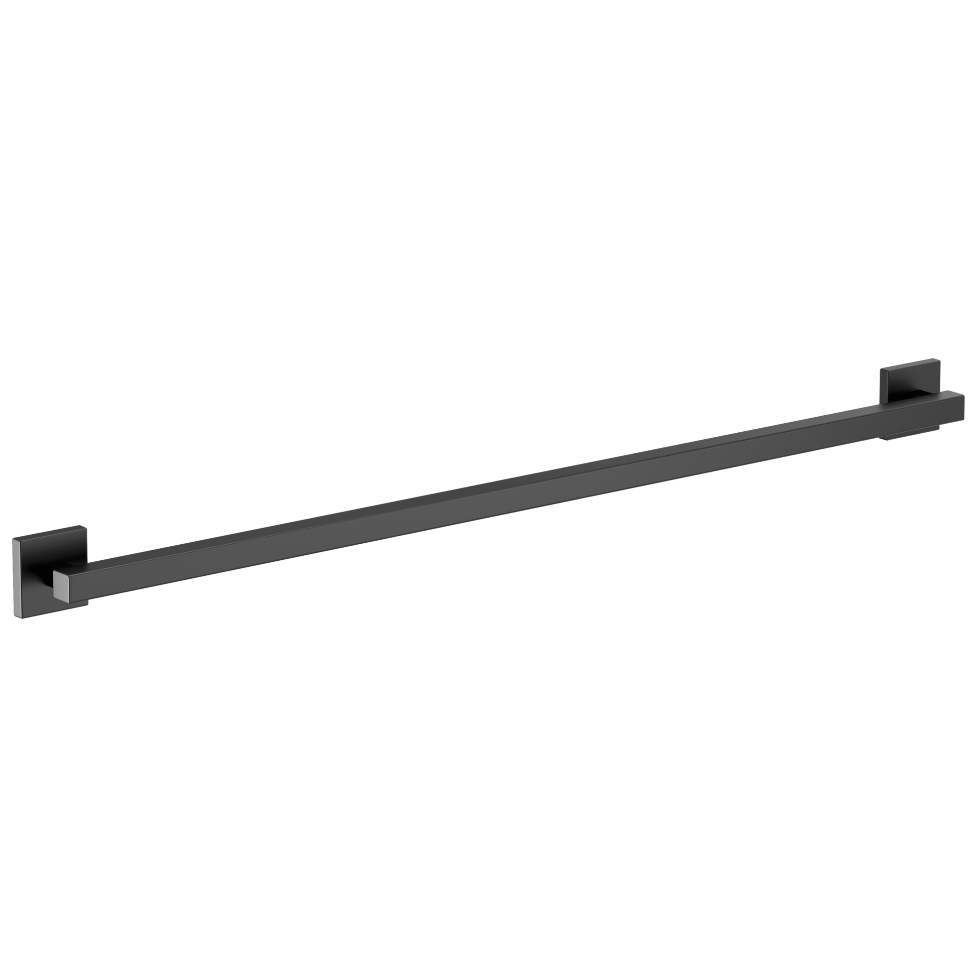 Brizo 42" Linear Square Grab Bar - Matte Black