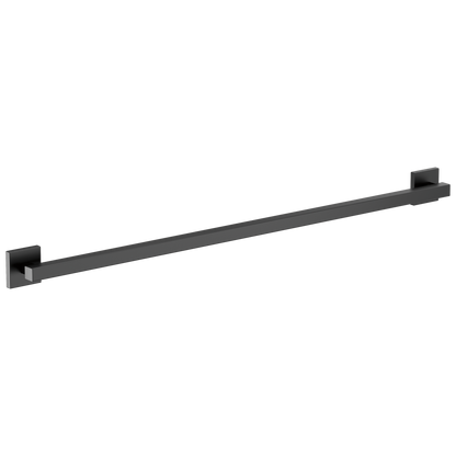 Brizo 42" Linear Square Grab Bar - Matte Black