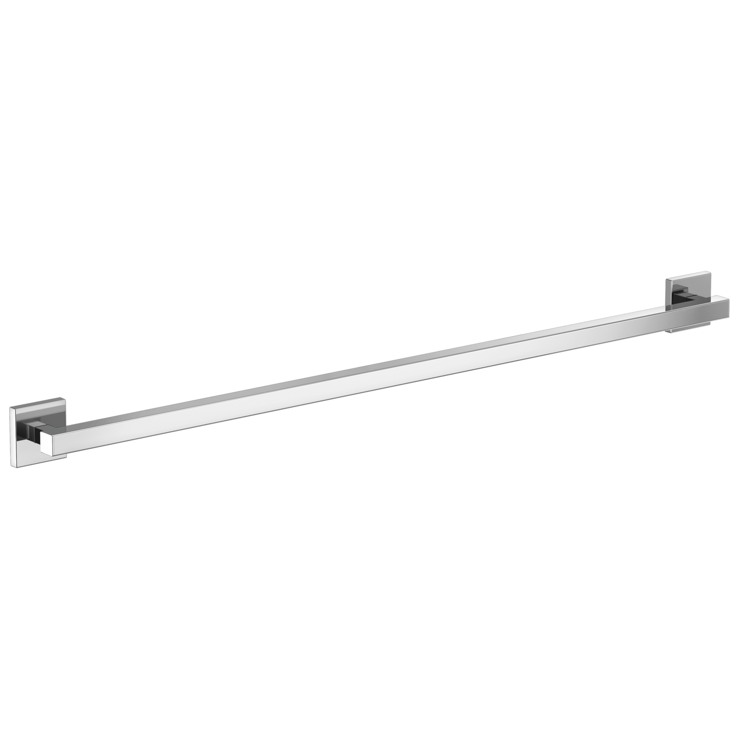 Brizo 42" Linear Square Grab Bar - Polished Chrome