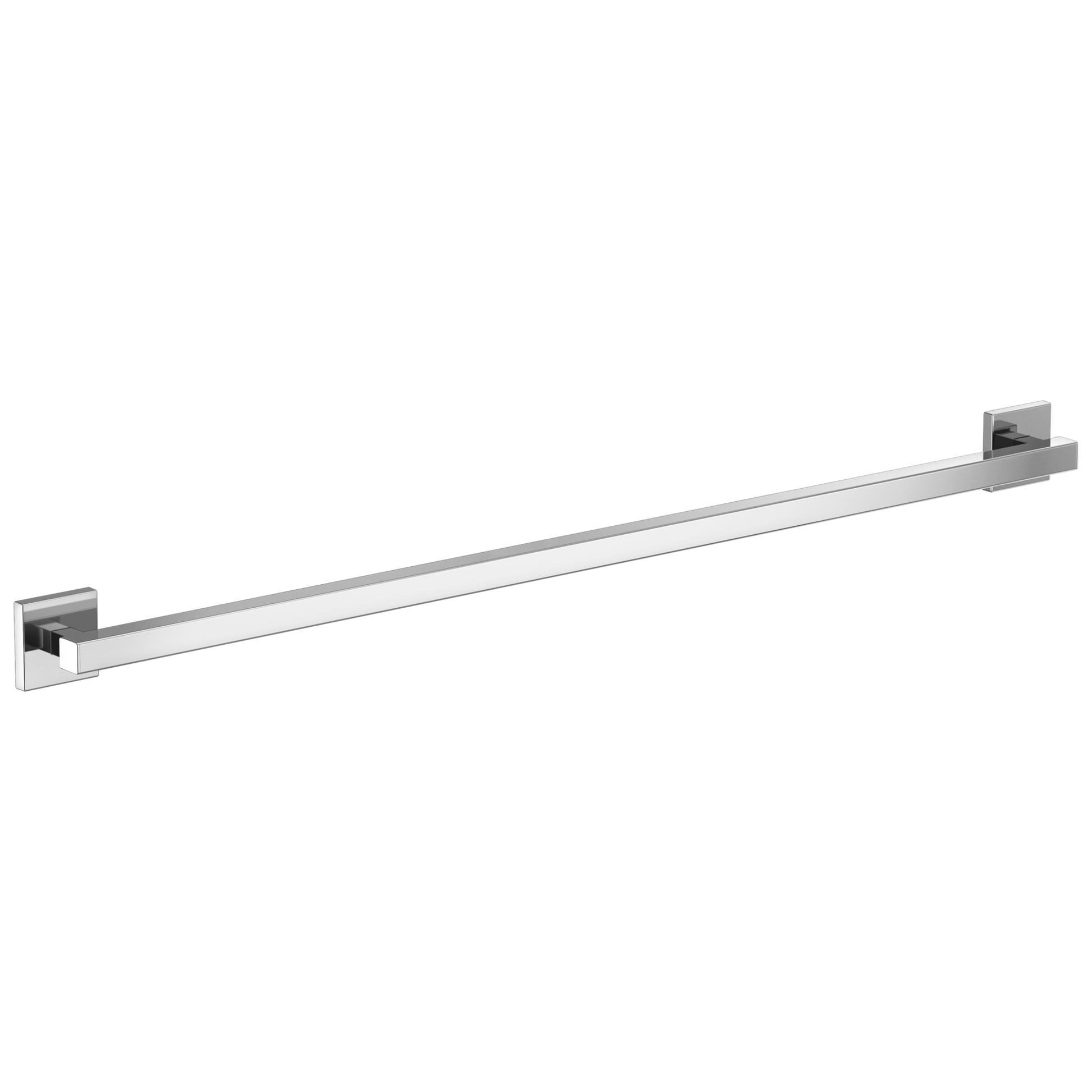 Brizo 42" Linear Square Grab Bar - Polished Chrome