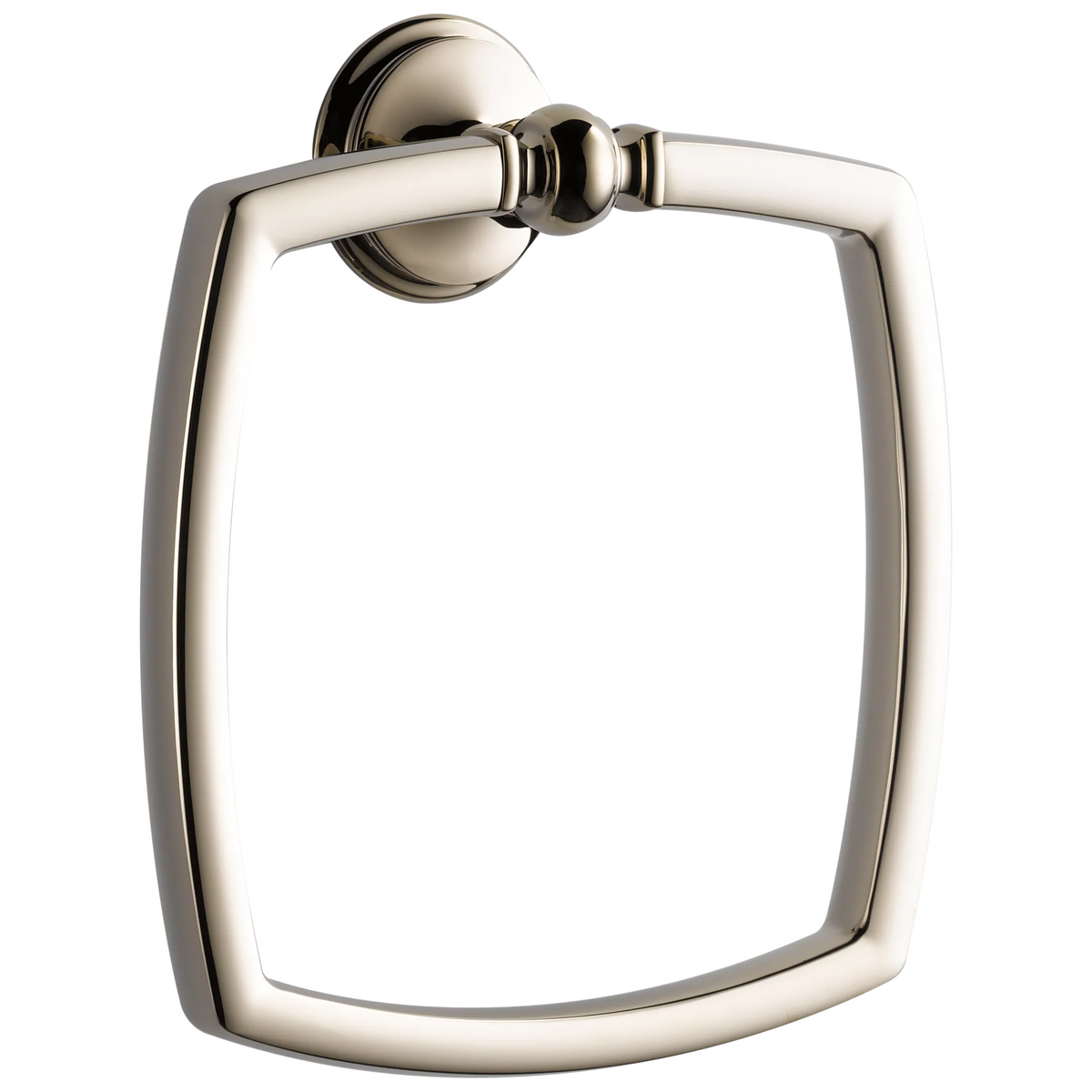 Charlotte Towel Ring - Polished Nickel