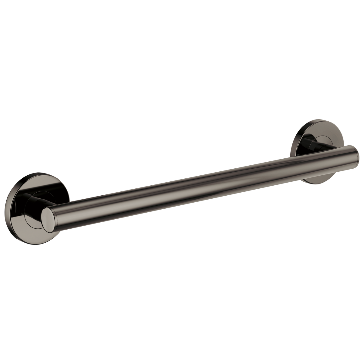 Brizo 18" Linear Round Grab Bar - Brilliance® Black Onyx