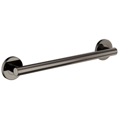 Brizo 18" Linear Round Grab Bar - Brilliance® Black Onyx