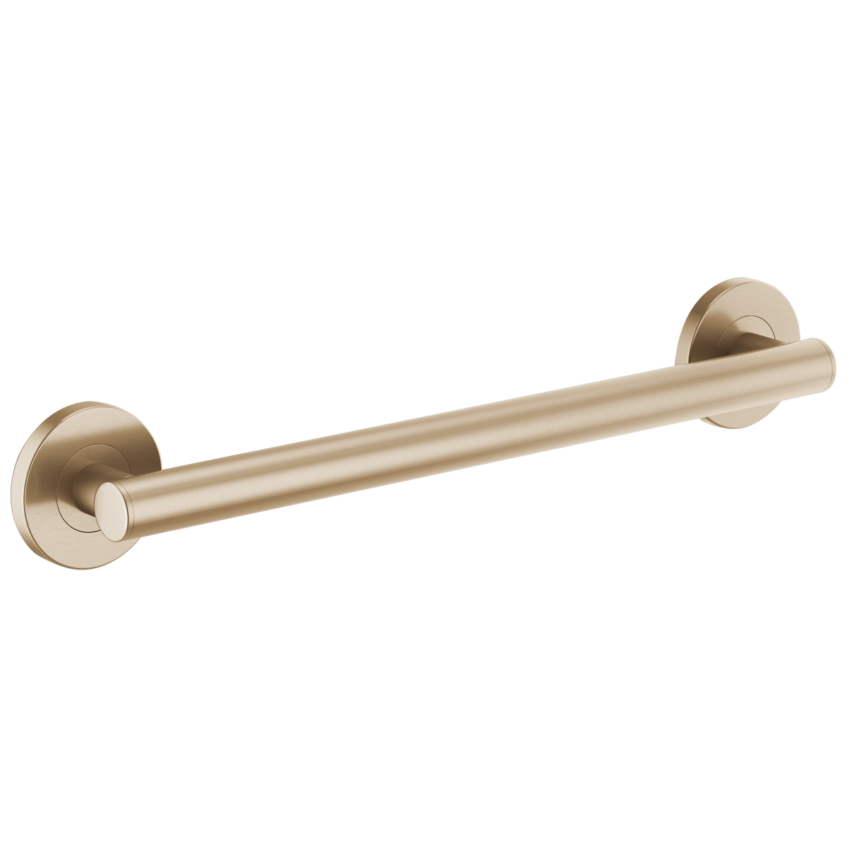 Brizo 18" Linear Round Grab Bar - Brilliance® Luxe Gold®