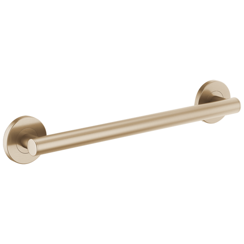 Brizo 18" Linear Round Grab Bar - Brilliance® Luxe Gold®