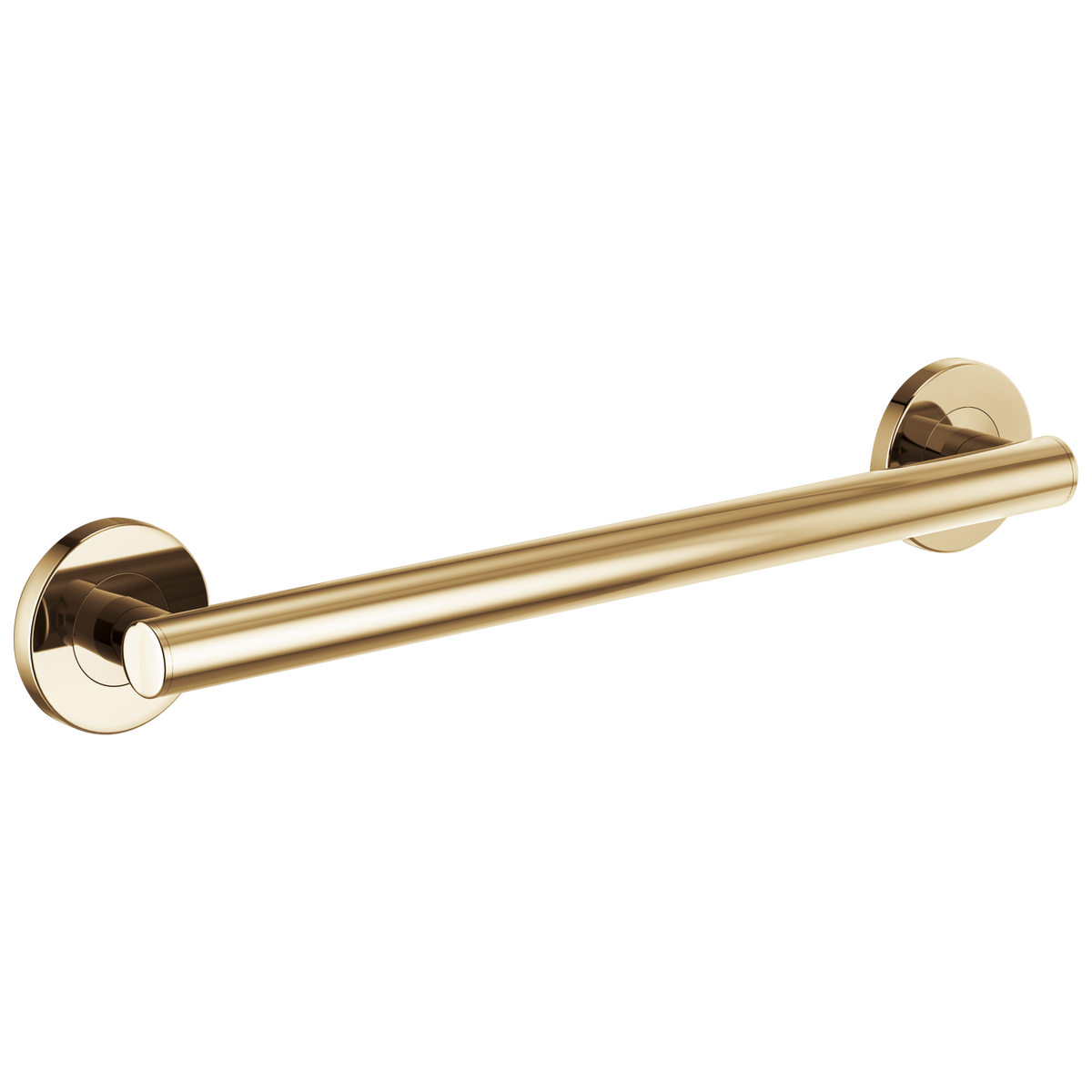 Brizo 18" Linear Round Grab Bar - Brilliance® Polished Gold