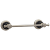 Rook 8" Towel Bar - Matte Black / Brilliance® Luxe Nickel®