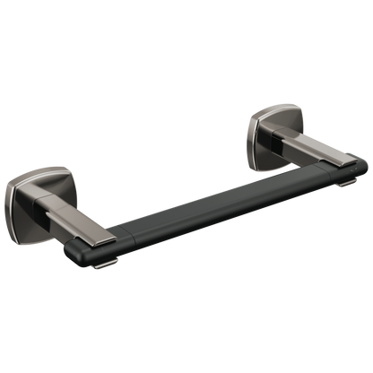 Allaria 8" Towel Bar - Matte Black / Brilliance® Black Onyx