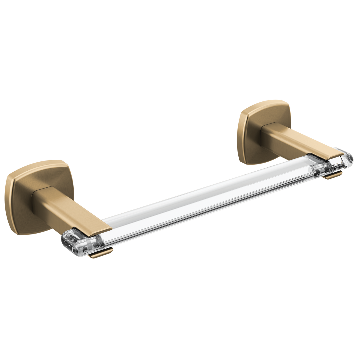 Allaria 8" Towel Bar - luxegoldclear