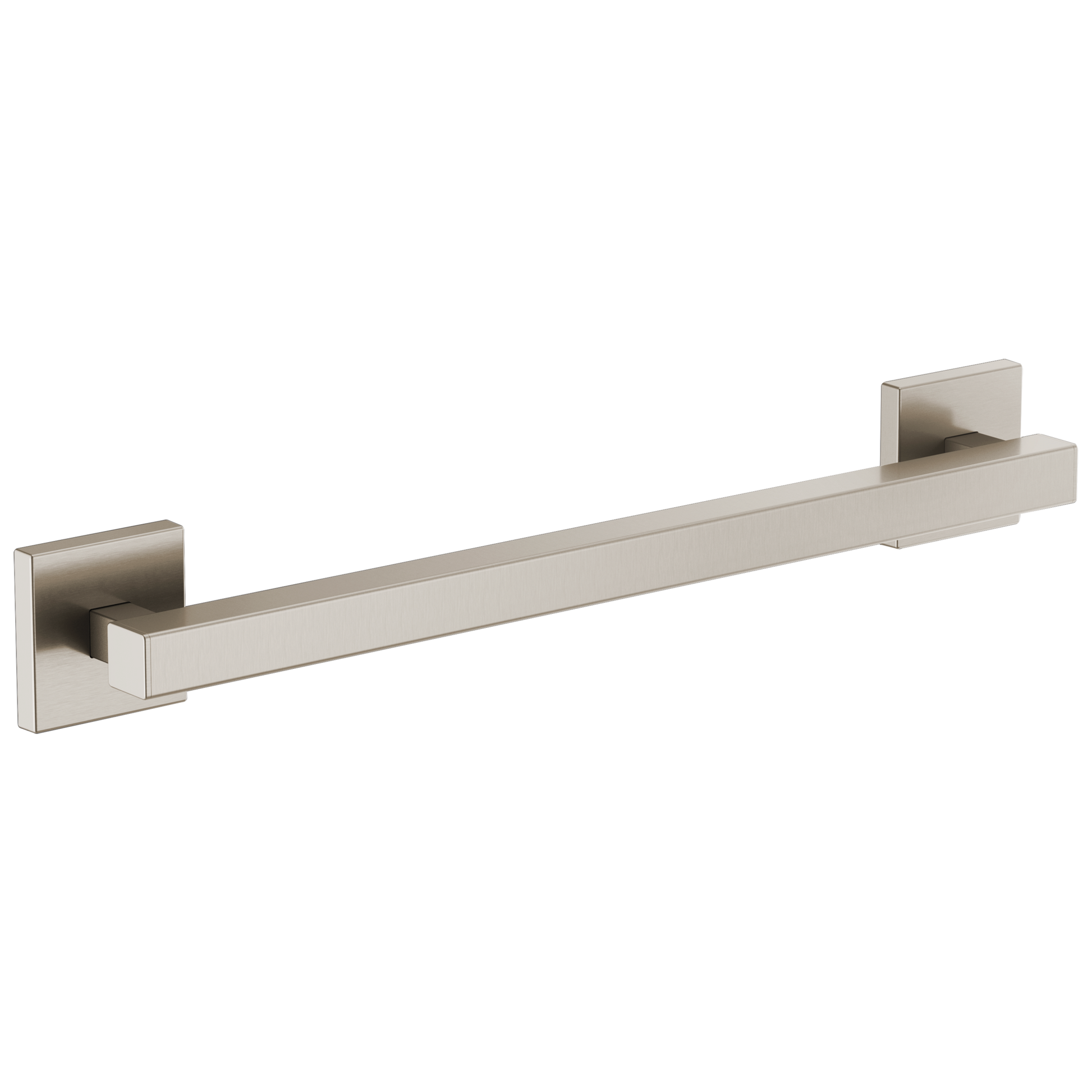 Brizo 18" Linear Square Grab Bar - Brilliance® Luxe Nickel®