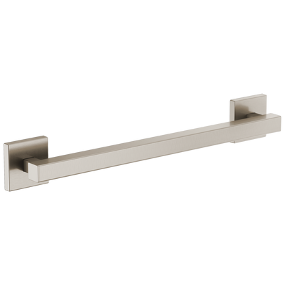 Brizo 18" Linear Square Grab Bar - Brilliance® Luxe Nickel®