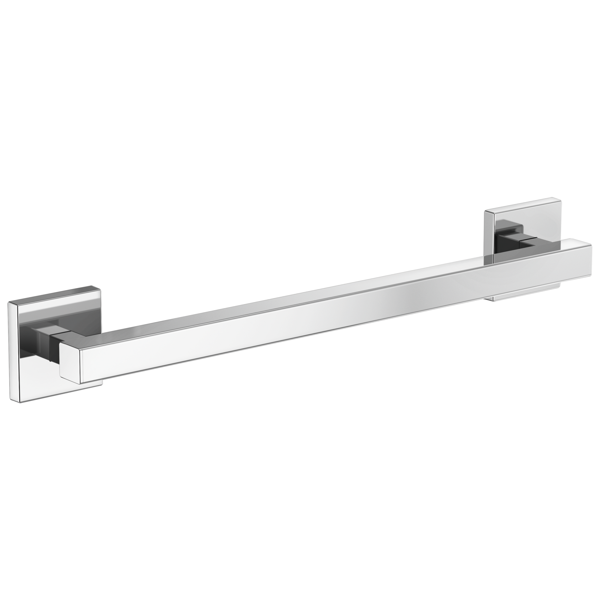 Brizo 18" Linear Square Grab Bar - Polished Chrome
