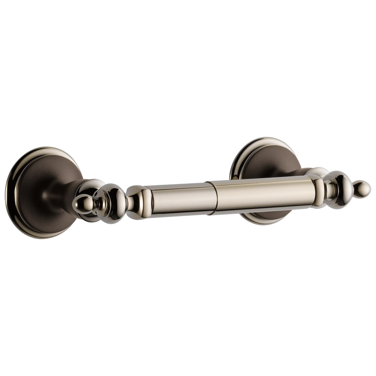 Charlotte Tissue Holder - Cocoa Bronze / Polished Nickel