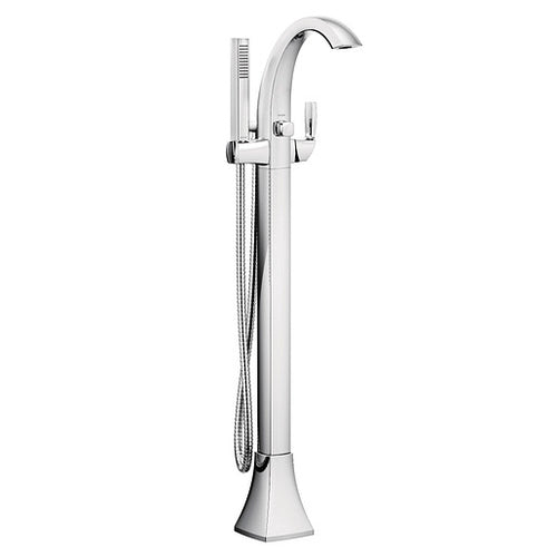 Moen Voss Chrome One-Handle Tub Filler including Handheld Shower