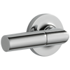 Odin Front Mount Flush Lever - Polished Chrome