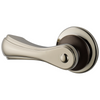 Charlotte Front Mount Flush Lever - Cocoa Bronze / Polished Nickel