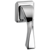 Virage Side Mount Flush Lever - Polished Chrome