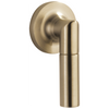 Odin Side Mount Flush Lever - Brilliance® Luxe Gold®