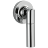 Odin Side Mount Flush Lever - Polished Chrome