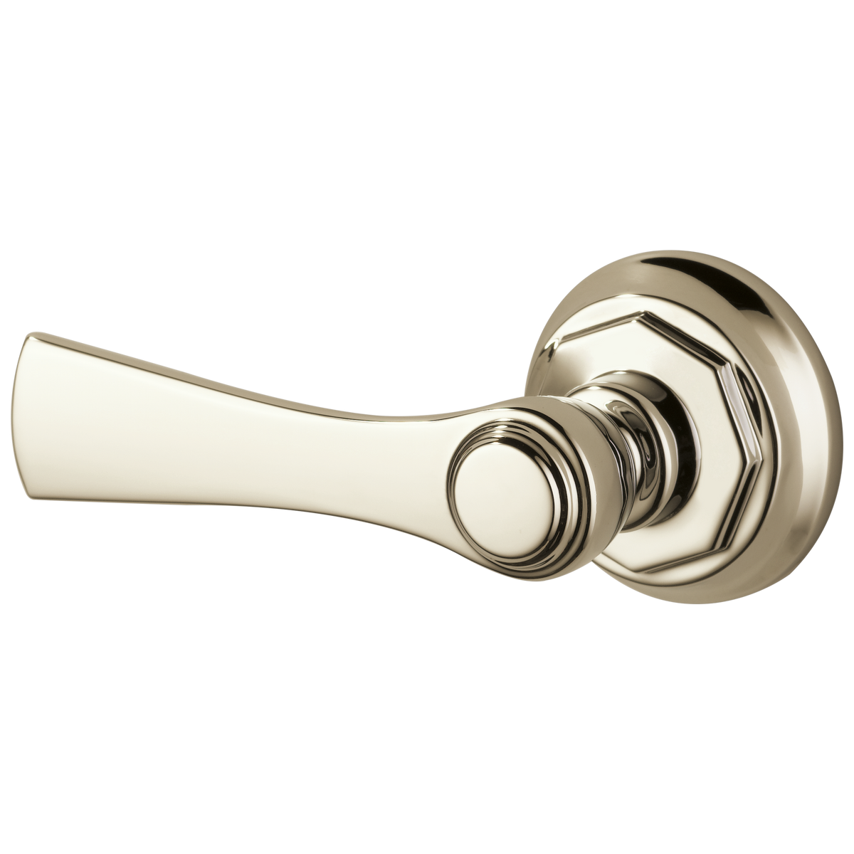 Rook Universal Flush Lever - Brilliance® Polished Nickel