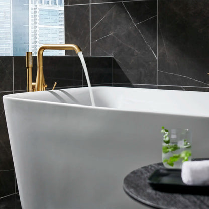 Grohe Essence Single-Handle Freestanding Tub Faucet With 6.6 L/Min (1.75 Gpm) Hand Shower