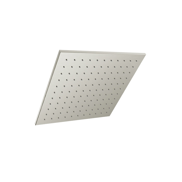 Baril Square 12" anti-limestone shower head