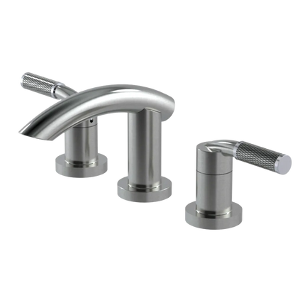 Rubinet Widespread Lav. Set. (less drain) Satin Nickel