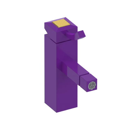 Rubinet Single Control Bidet Fitting (less drain) Purple Haze