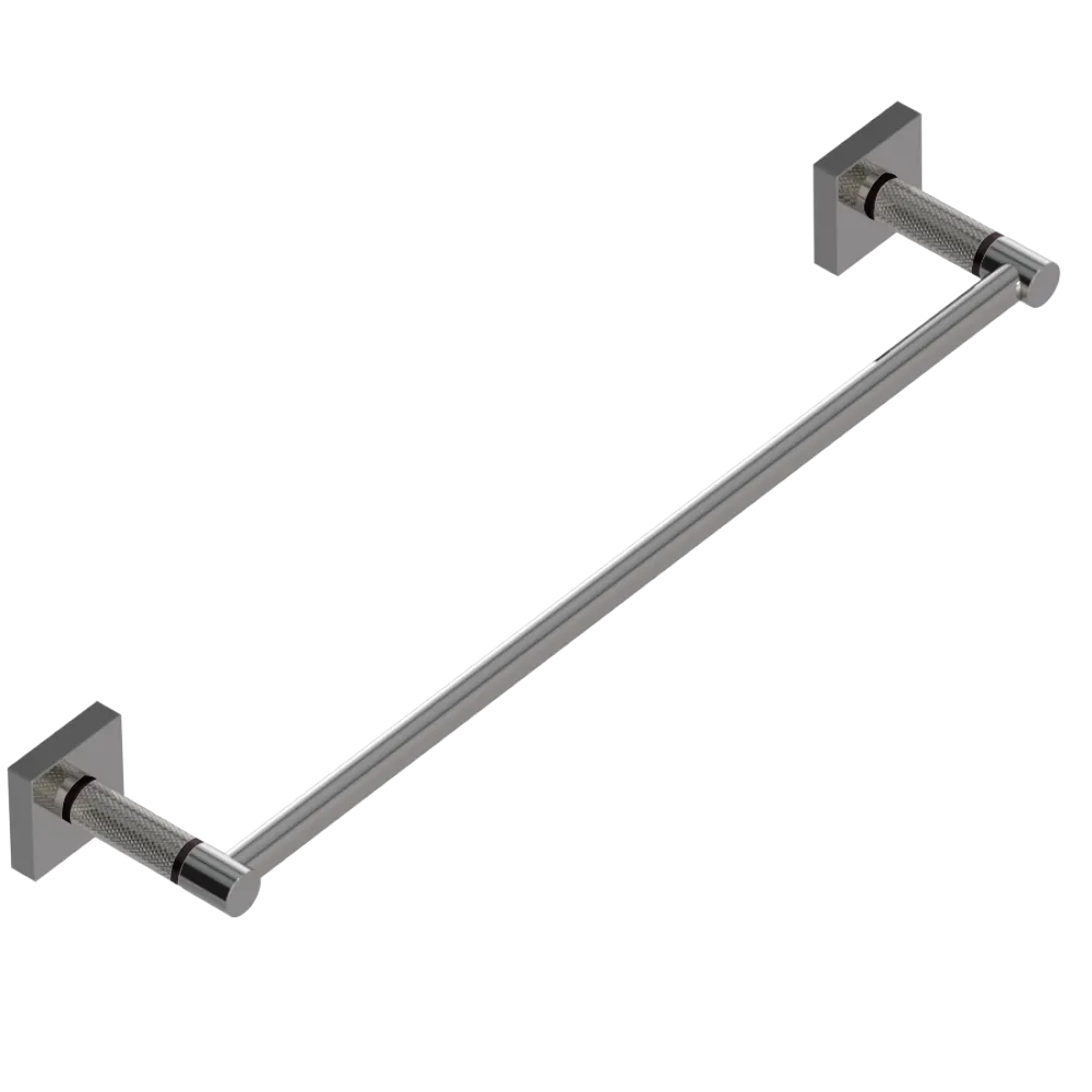 Rubinet 18" TOWEL BAR Polished Nickel