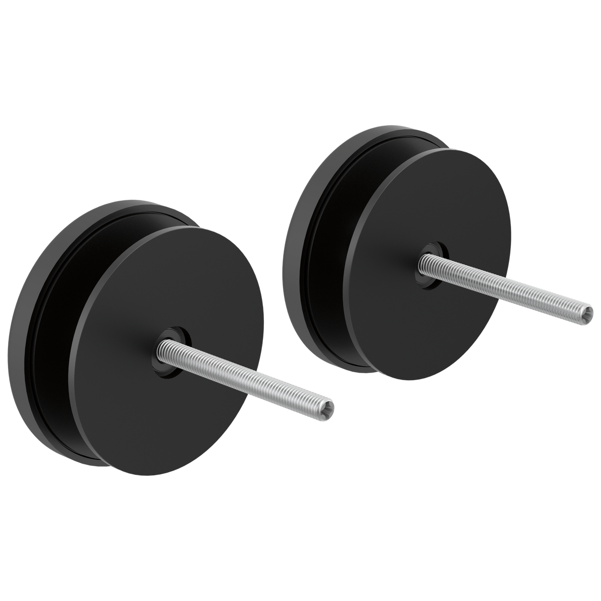 Kintsu Towel Bar Glass Panel Installation Kit - Matte Black