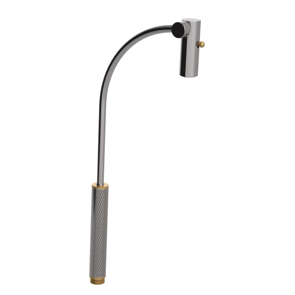 Rubinet Hand Held Shower Bidet Only Polished Nickel