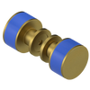 Rubinet Shower Door Knob (set) Antique Brass Matt