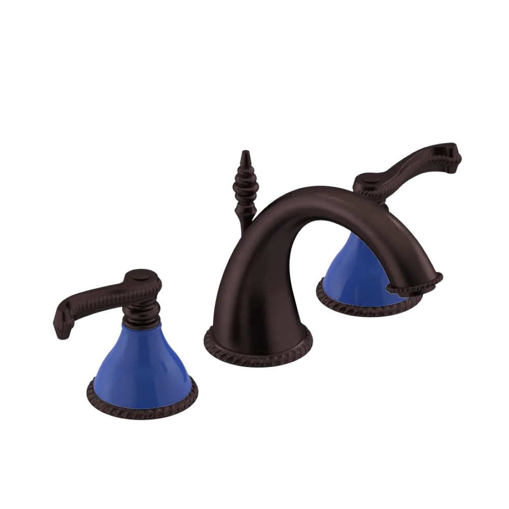 Rubinet Widespread Lav. Set. (less drain) Oil Rubbed Bronze