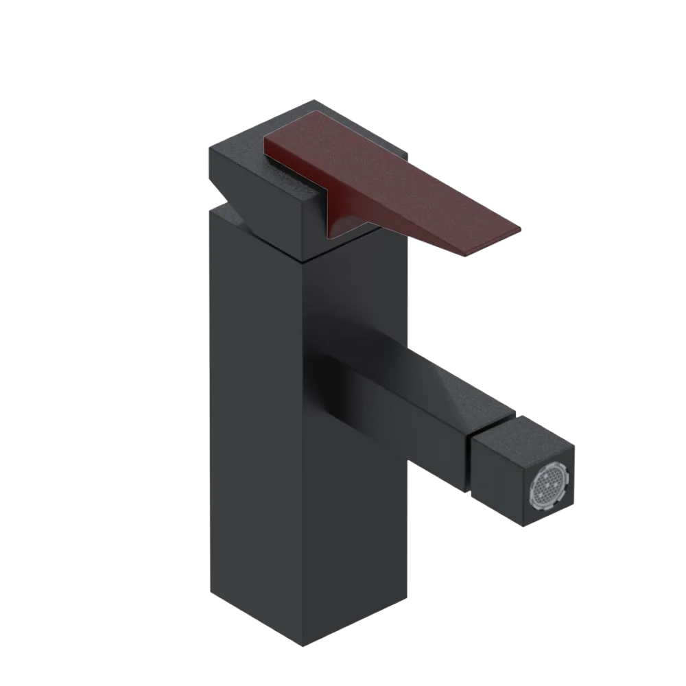 Rubinet Single Control Bidet Fitting (less drain) Matt Black